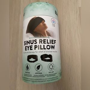 Brookstone Eucalyptus Scented Sinus Relief Eye Pillow